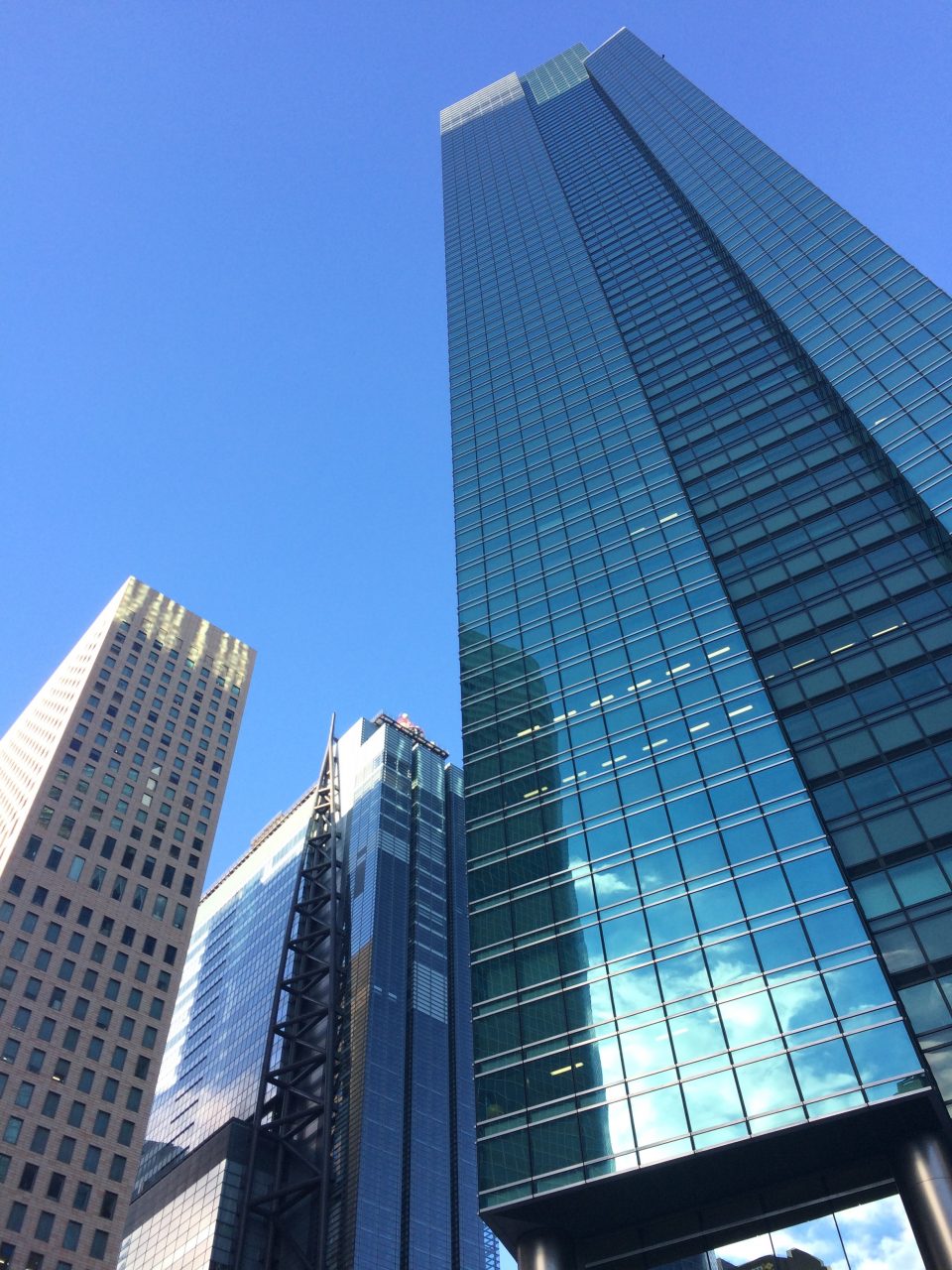 汐留の高層ビル街7の写真