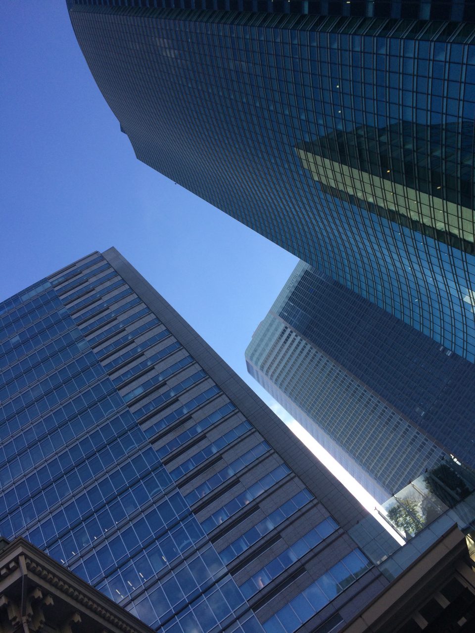 汐留の高層ビル街9の写真