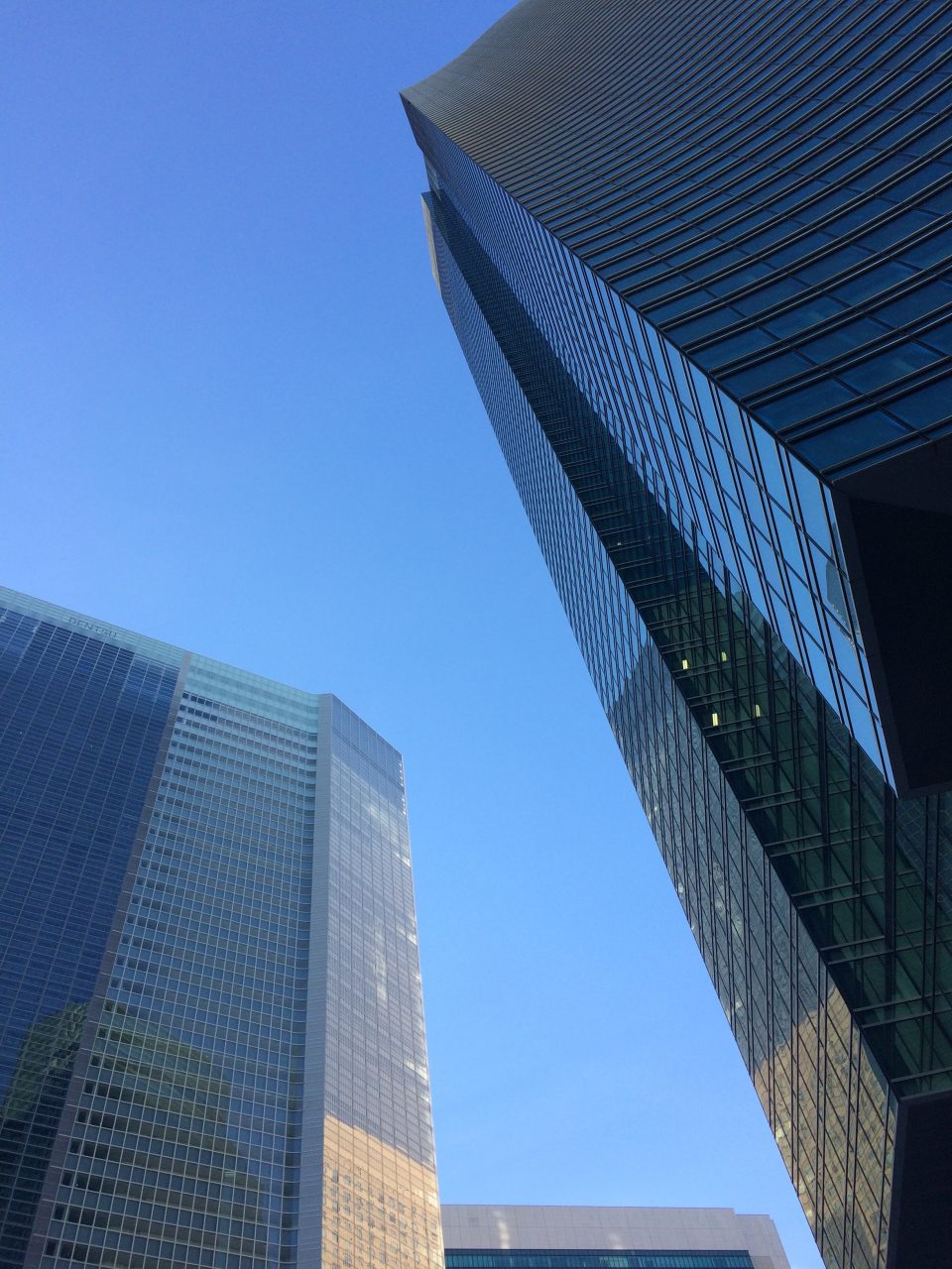 汐留の高層ビル街8の写真
