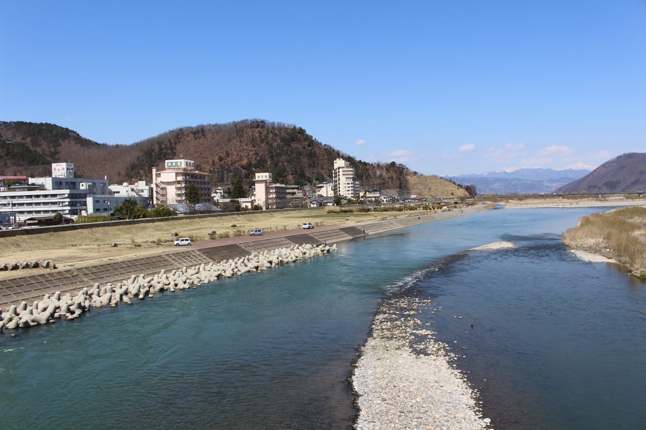 上山田温泉と千曲川4の写真
