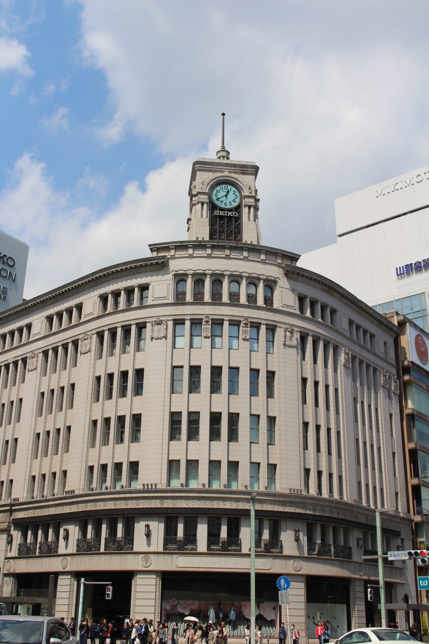 銀座・和光の時計台2の写真