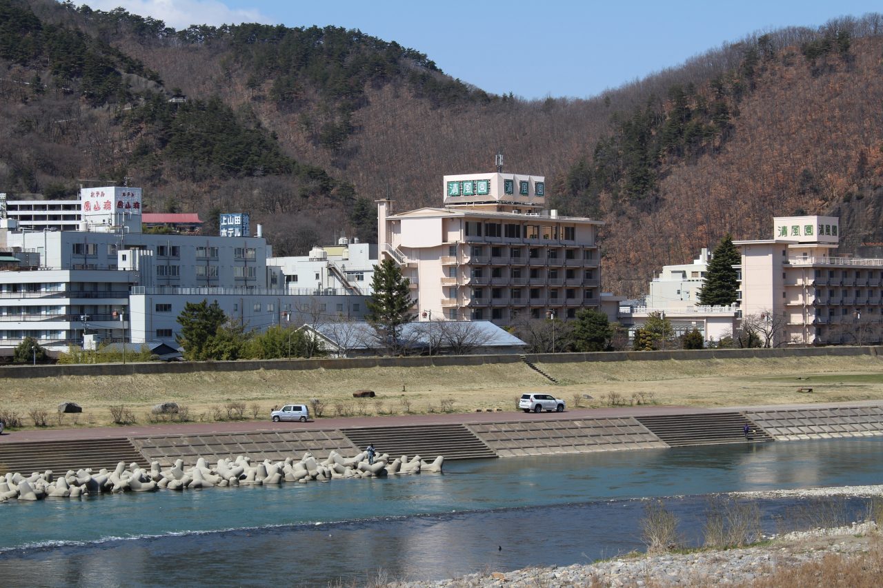 上山田温泉と千曲川3の写真